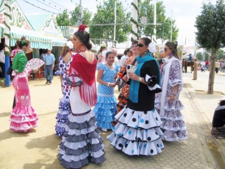 スペイン紀行 セビリア フェリア セビリア春祭り 家族で楽しむ世界旅行2